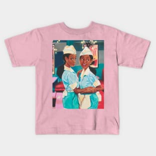 diner Twins Kids T-Shirt